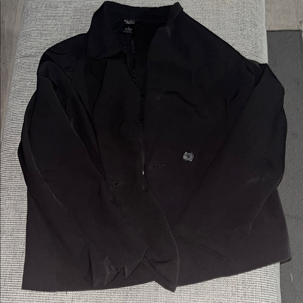 Soho Black Blazer Classic Professional Style